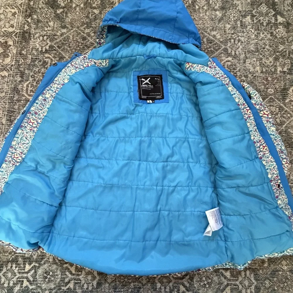 Arctix Suncatcher Insulated Winter Jacket Youth XL Girls Teen Aztec Geometric